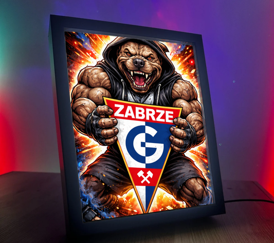 Obrazo Lampka Górnik Zabrze 4