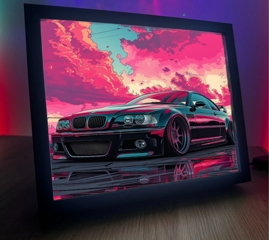 Obrazo lampka BMW e46 mega efekt