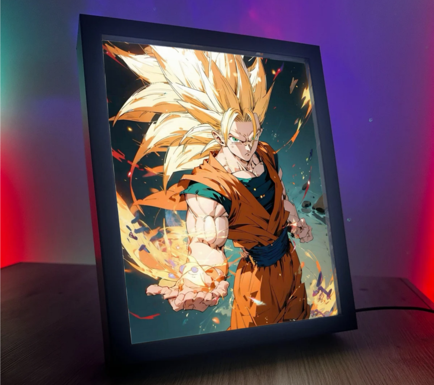 Obrazo-Lampka Dragon Ball na prezent 9