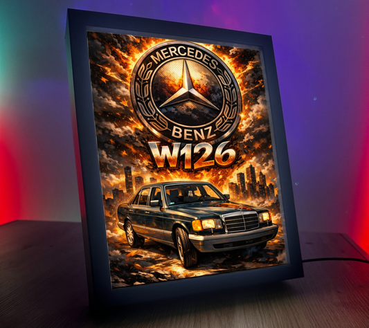 ObrazoLampka Mercedes W126 1