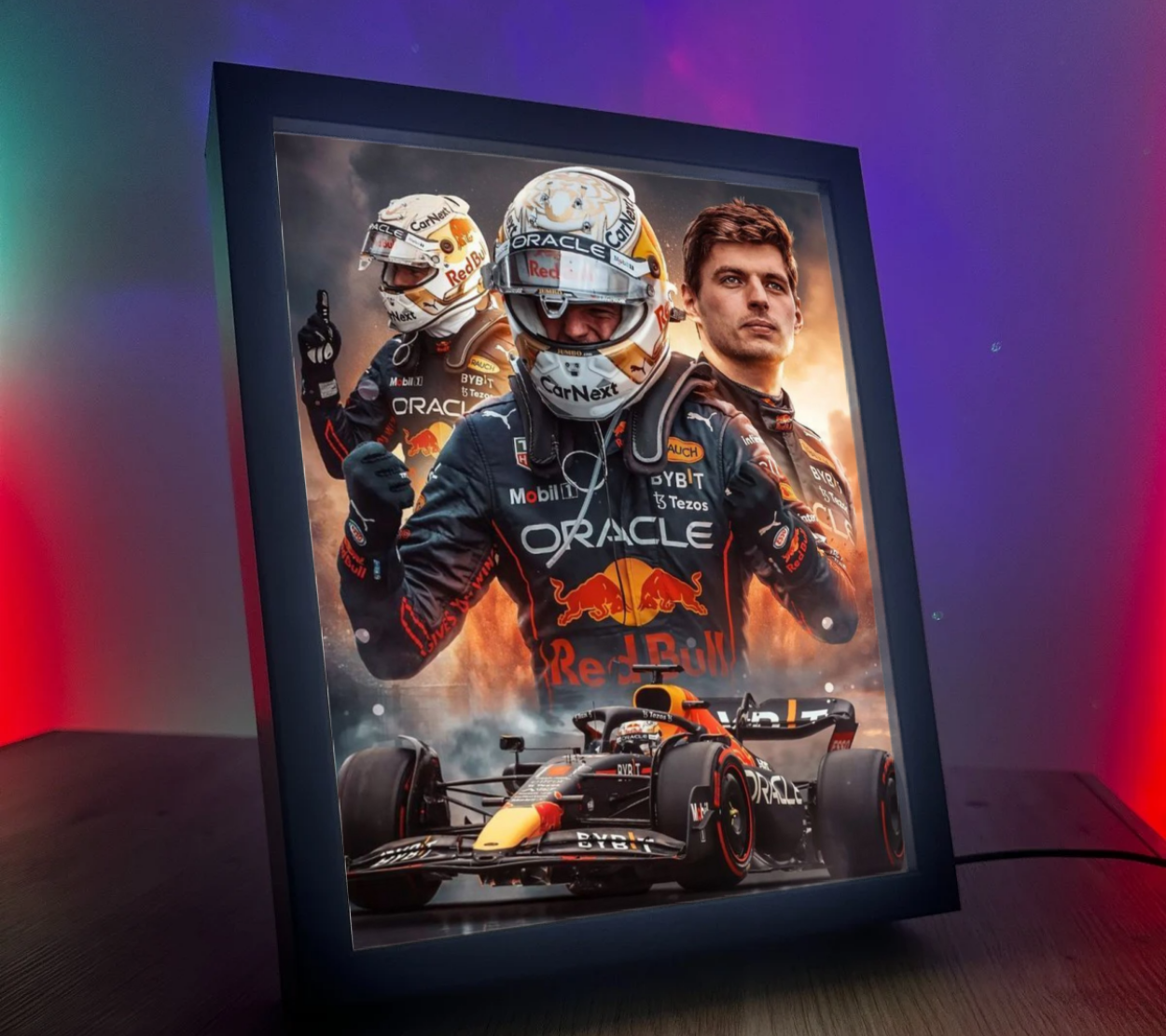 Obrazo lampka F1 Redbull 2