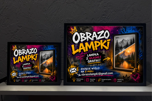 ObrazoLampka LED z własnego zdjęcia – wyjątkowy prezent z efektem WOW