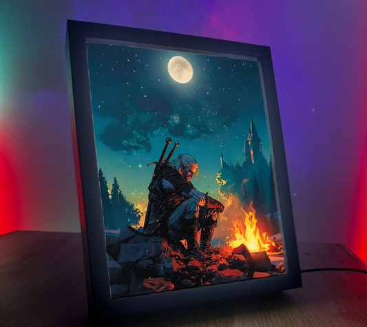Obrazo Lampka Wiedźmin The Witcher pomysł na prezent 25