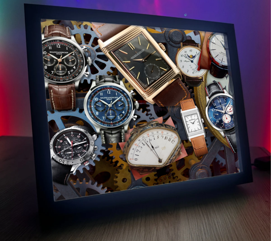 Obrazolampka indywidualna Zegarki