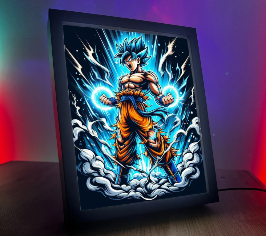 Obrazo-Lampka Dragon Ball na prezent 7