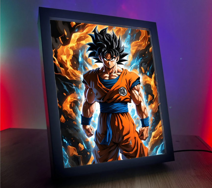Obrazo-Lampka Dragon Ball na prezent 6