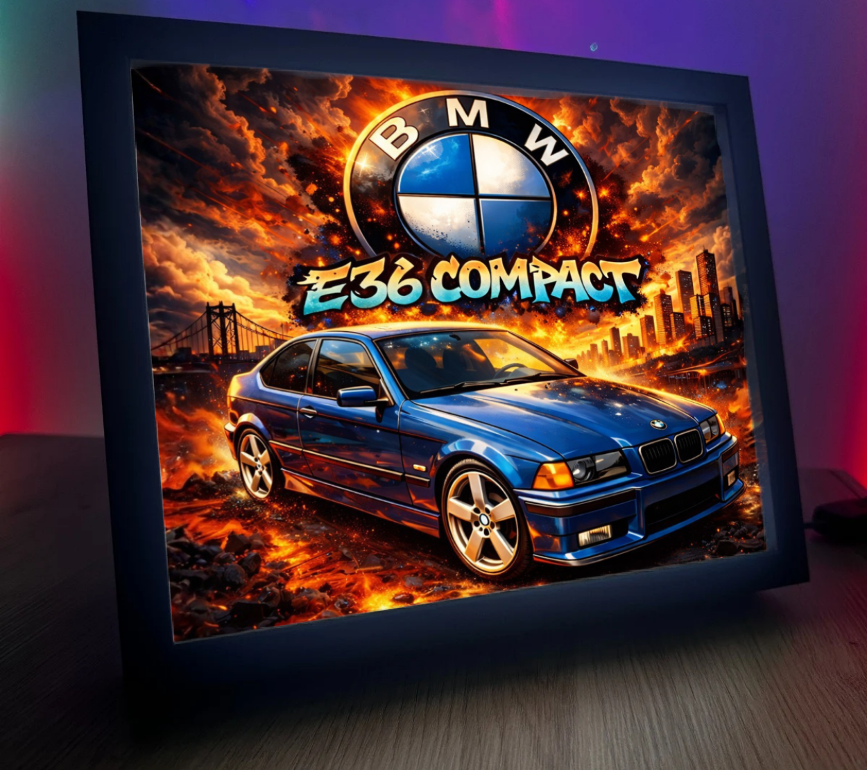 ObrazoLampka BMW E36 Compact 1