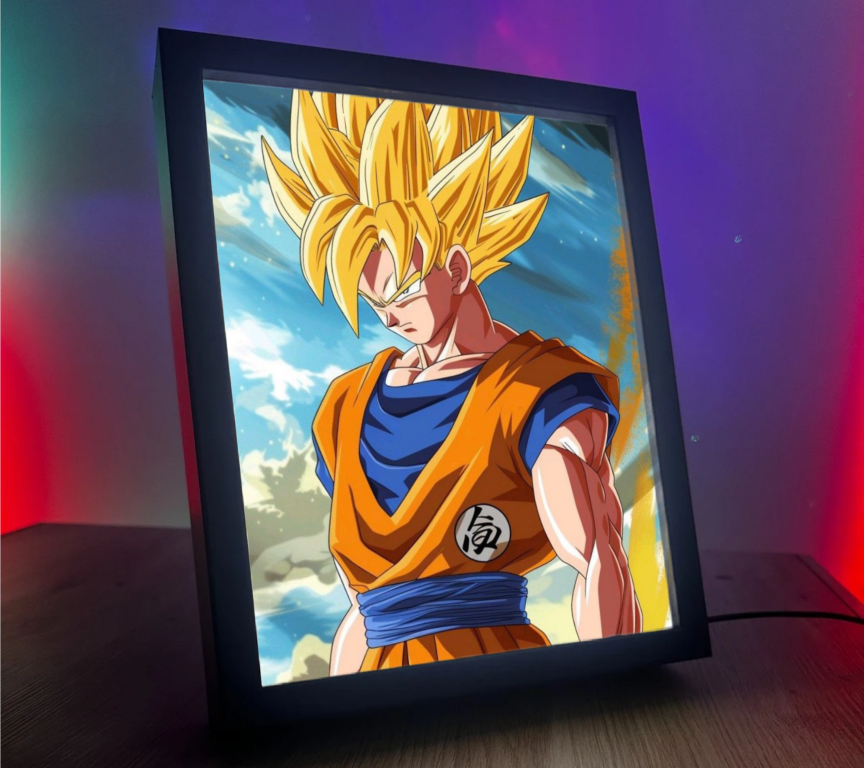 Obrazo-Lampka Dragon Ball na prezent 5
