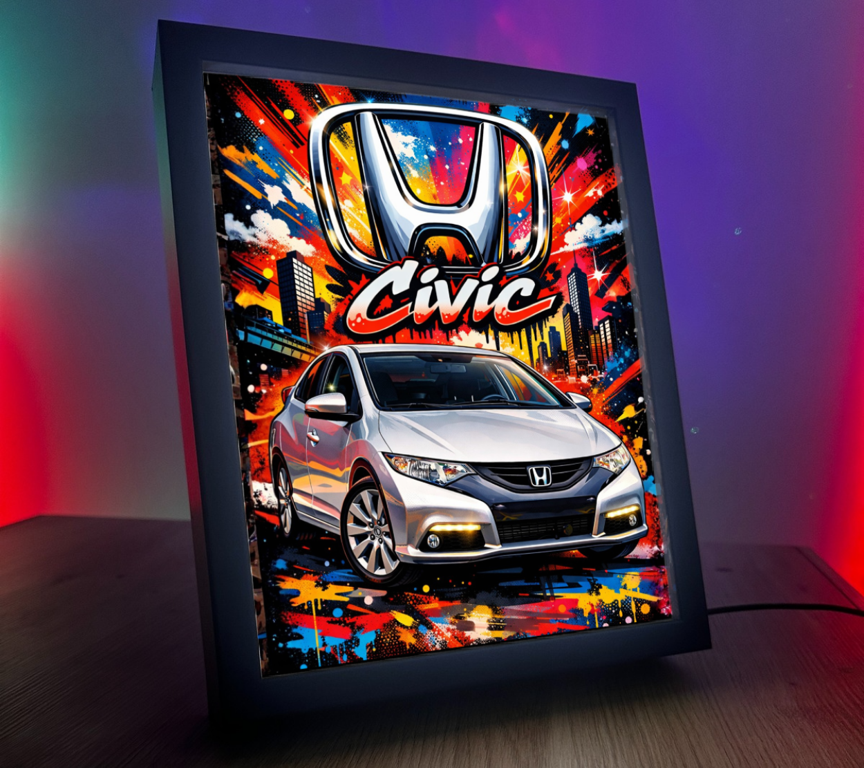 ObrazoLampka Honda Civic 2