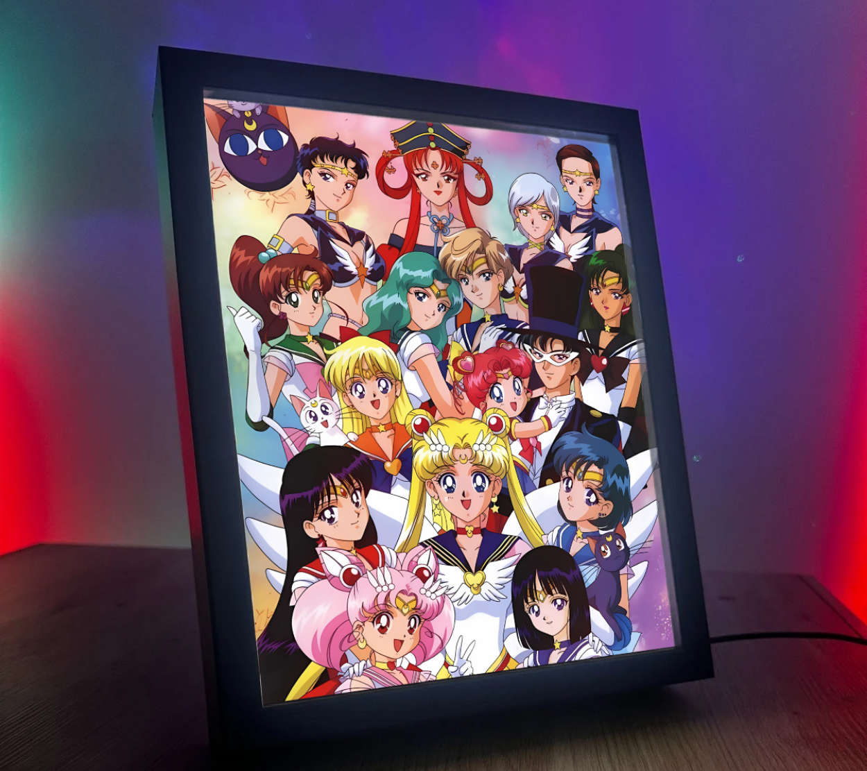 Obrazo-lampka na prezent Czarodziejki z księżyca Sailor Moon 2