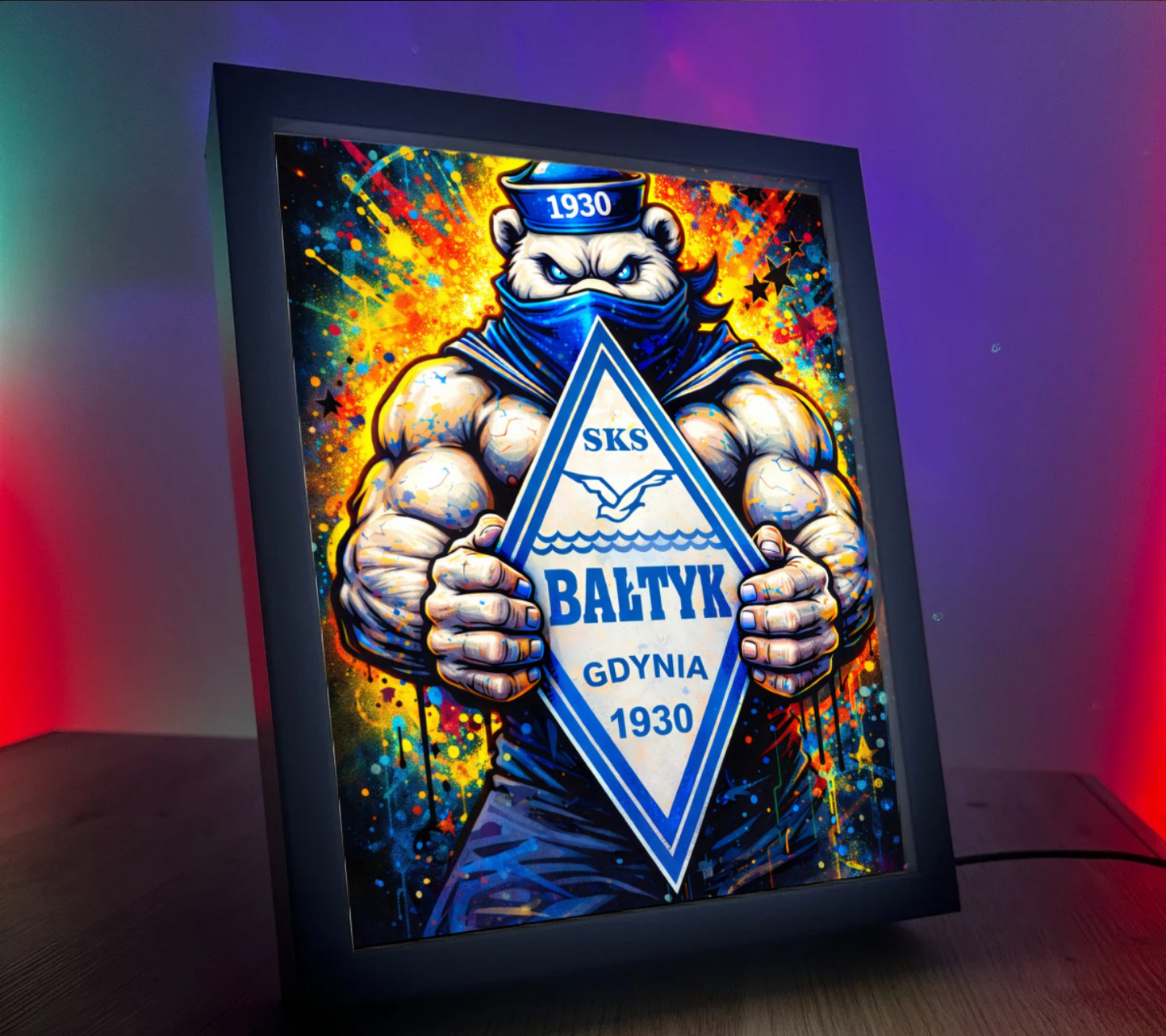Obrazo Lampka SKS Bałtyk Gdynia