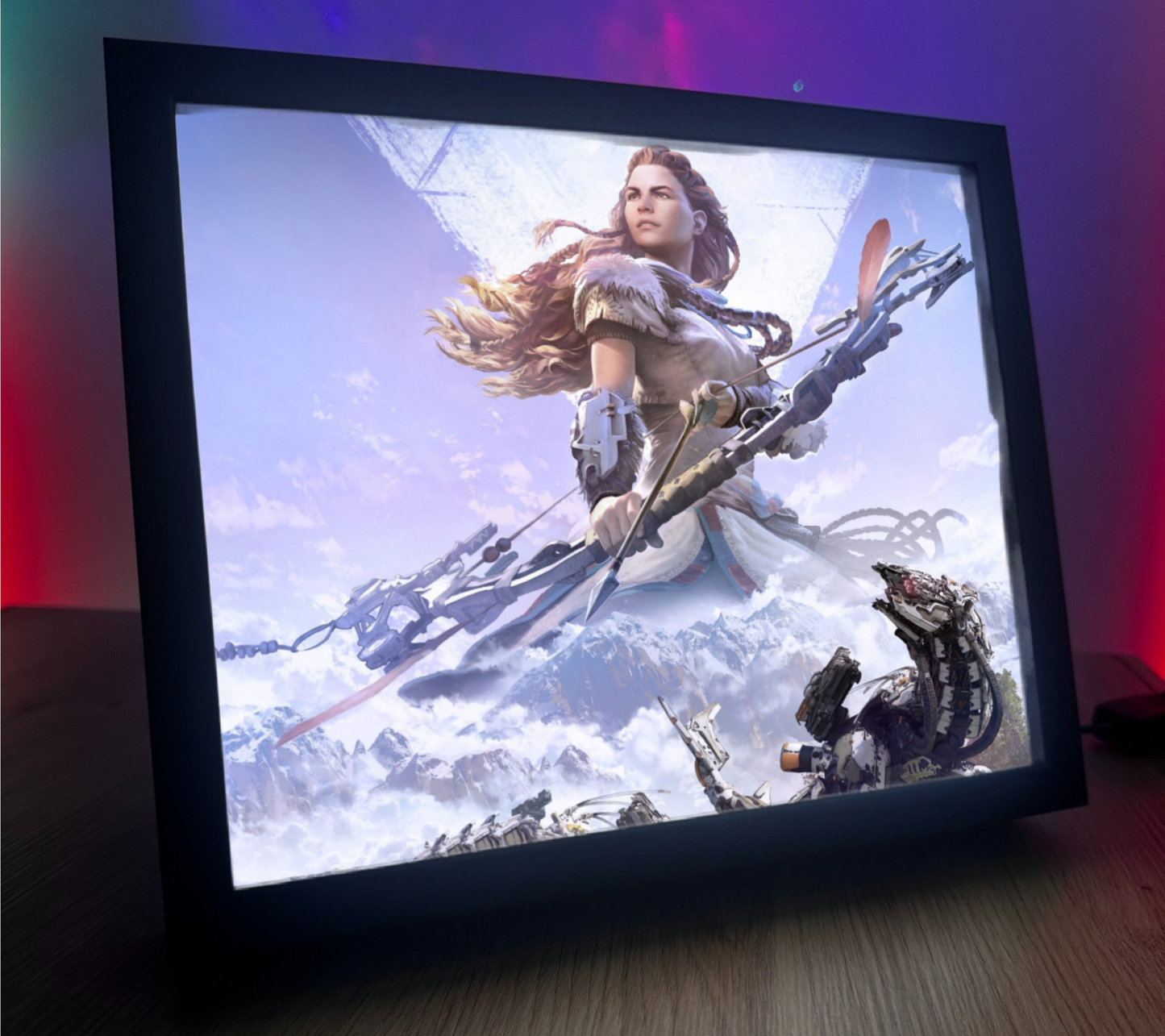 Obrazo-lampka Horizon Aloy