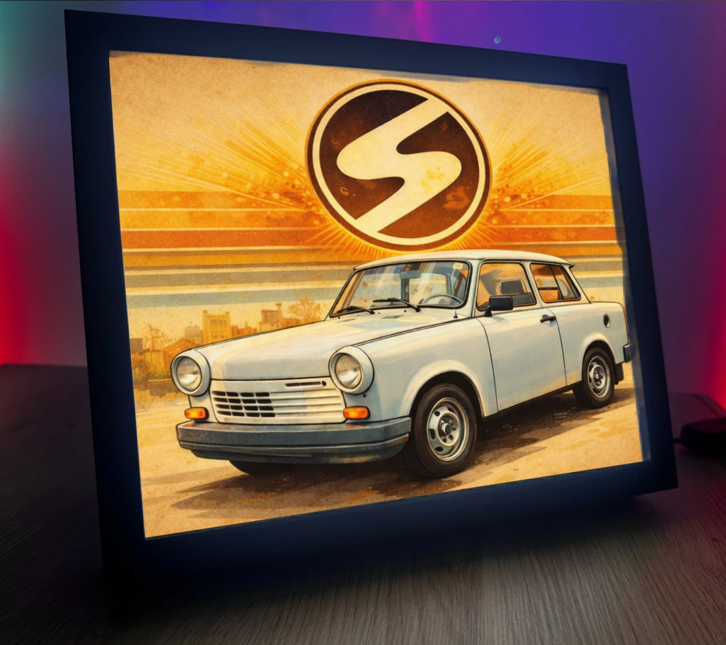 ObrazoLampka Trabant 1