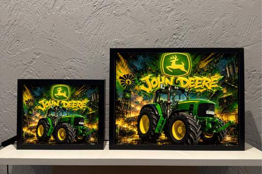 Traktor John Deere 7530 Lampka Nocna Pomysł na Prezent Obrazolampka