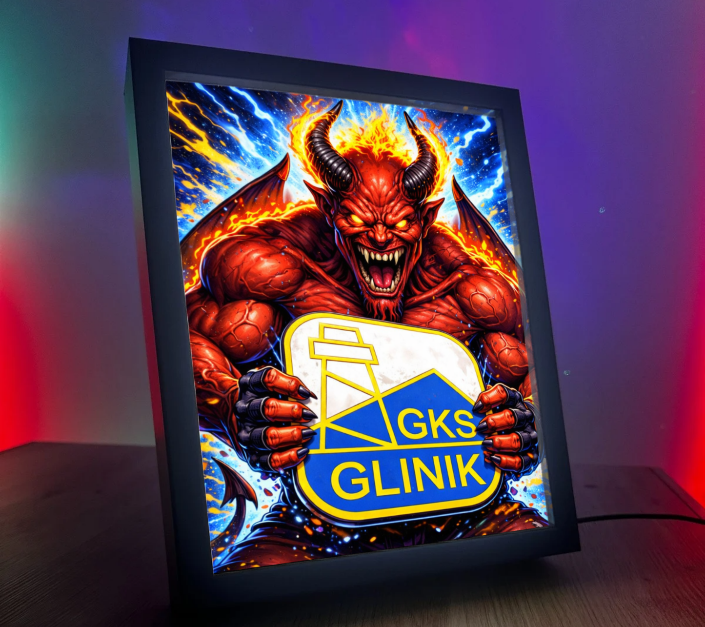 Obrazo Lampka GKS Glinik Gorlice 3