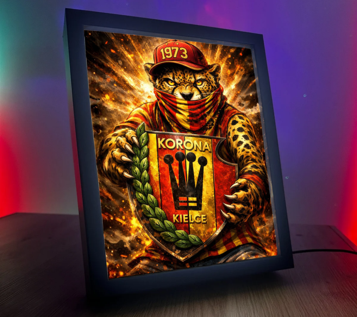 Obrazo Lampka Korona Kielce 3