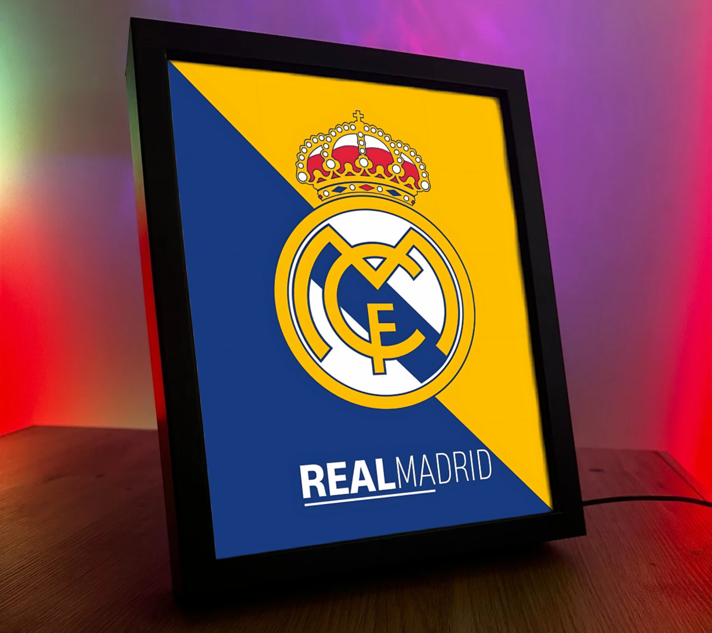 Obrazo lampka Real Madryt 1