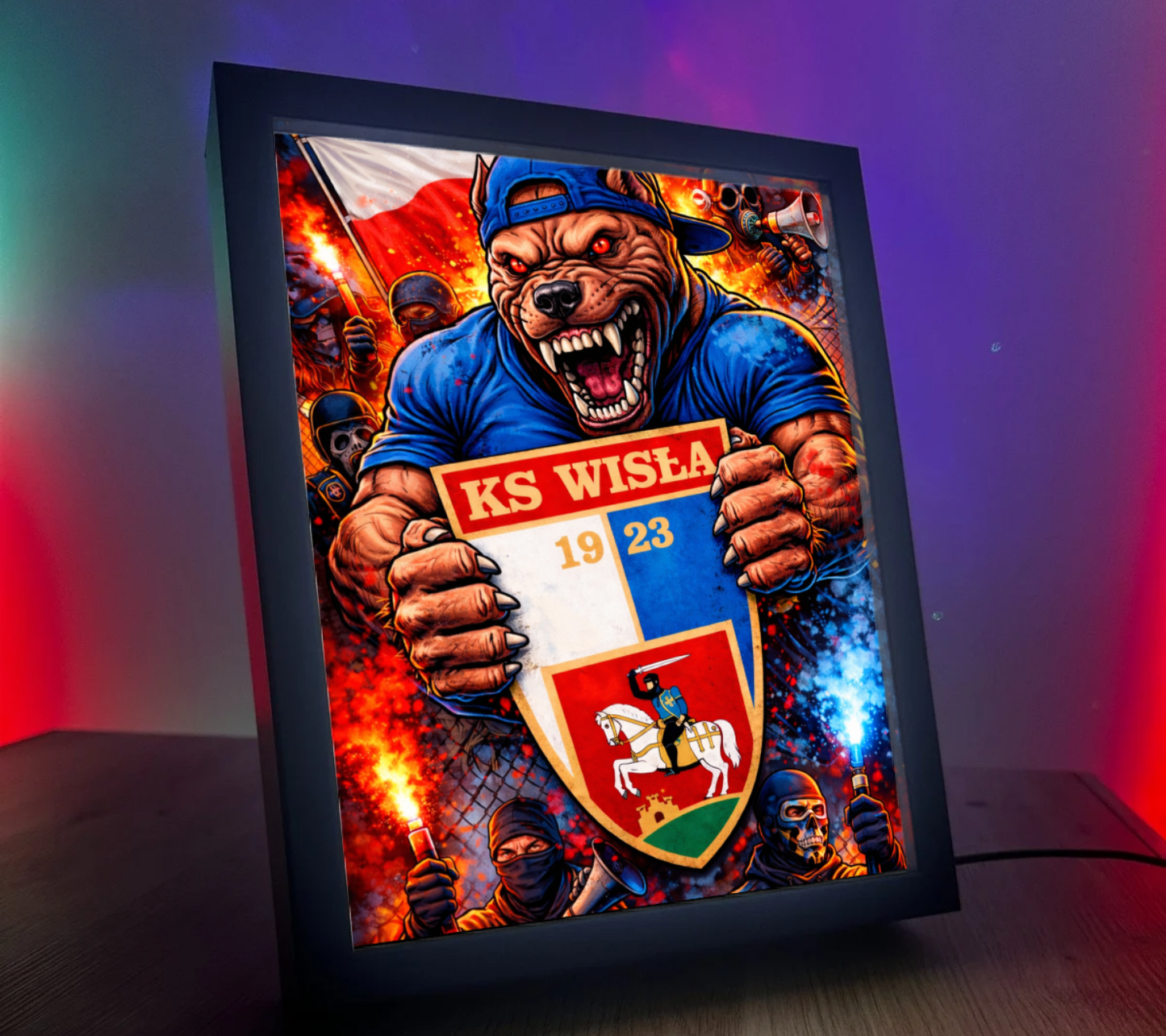Obrazo Lampka KS Wisła Puławy 1