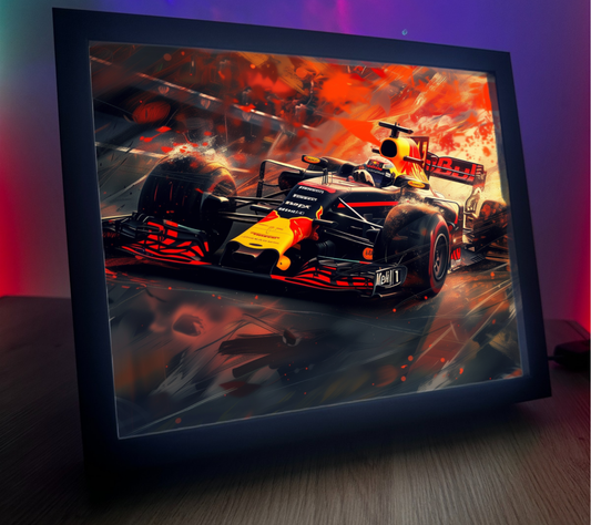 Obrazo lampka F1 Redbull 3