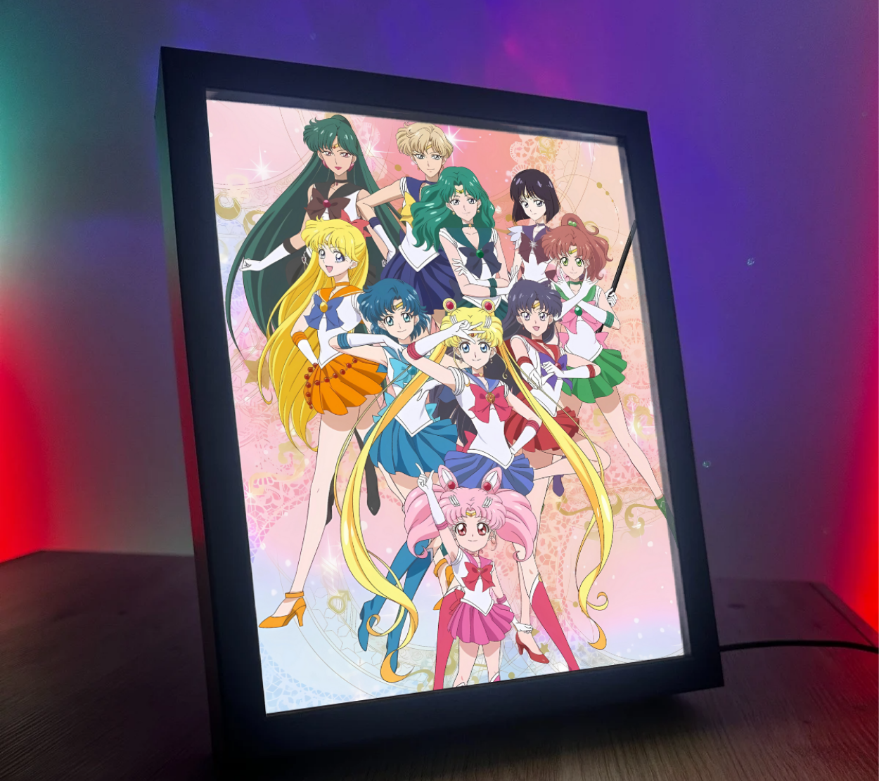 Obrazo-lampka na prezent Czarodziejki z księżyca Sailor Moon 1