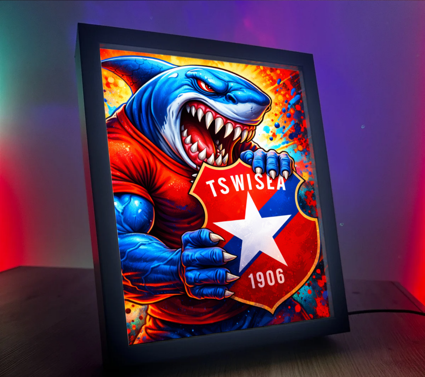 Obrazo Lampka Wisła Kraków 4