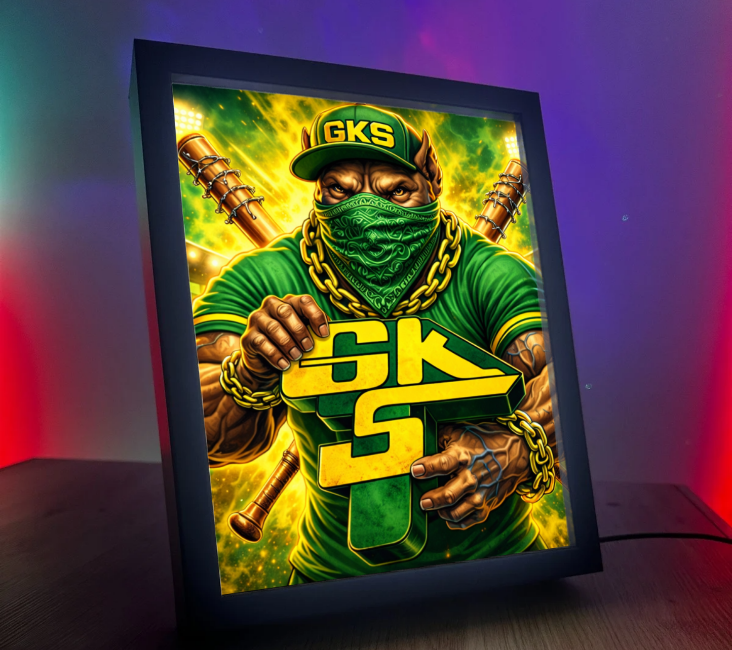 Obrazo Lampka GKS Łęczna 1