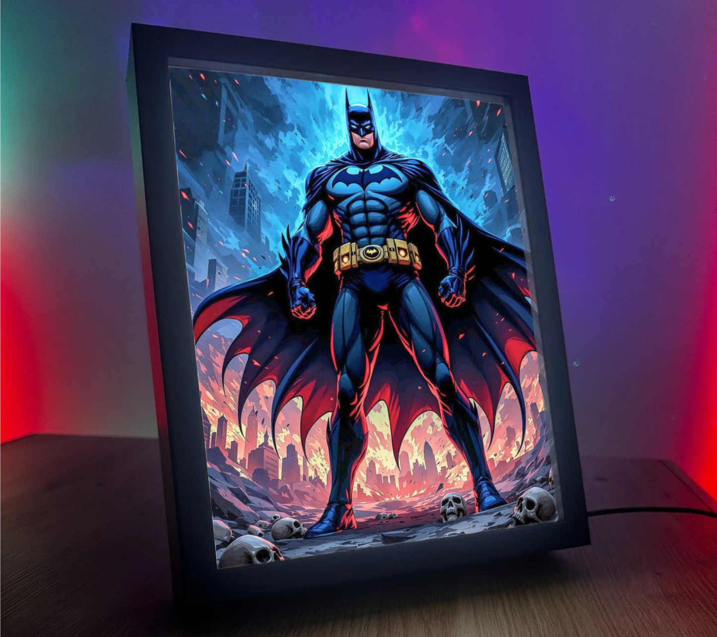 Obrazo-lampka Marvel Batman 2