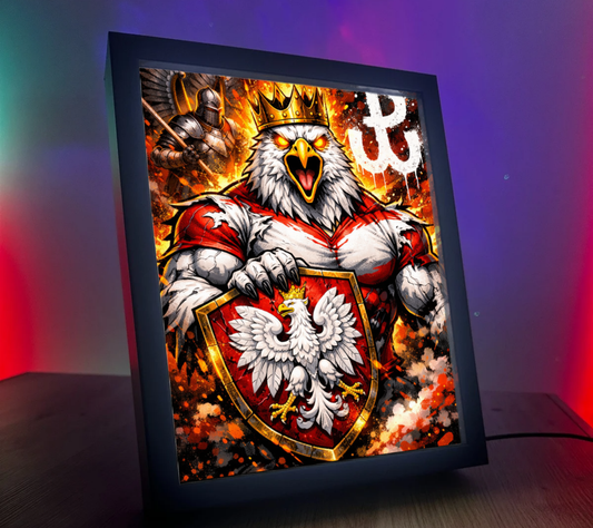 ObrazoLampka Polska Orzeł 2