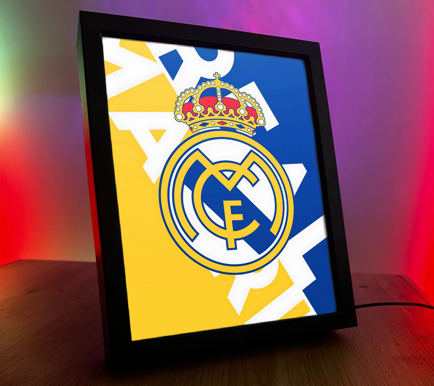 Obrazo lampka Real Madryt 2