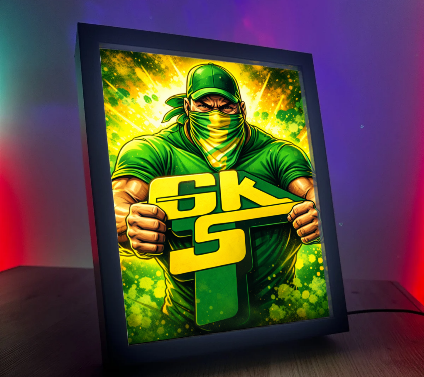 Obrazo Lampka GKS Łęczna 3