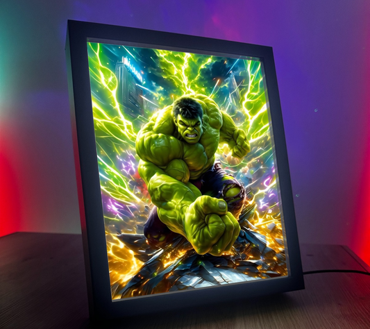 Obrazo-lampka Marvel Hulk 2