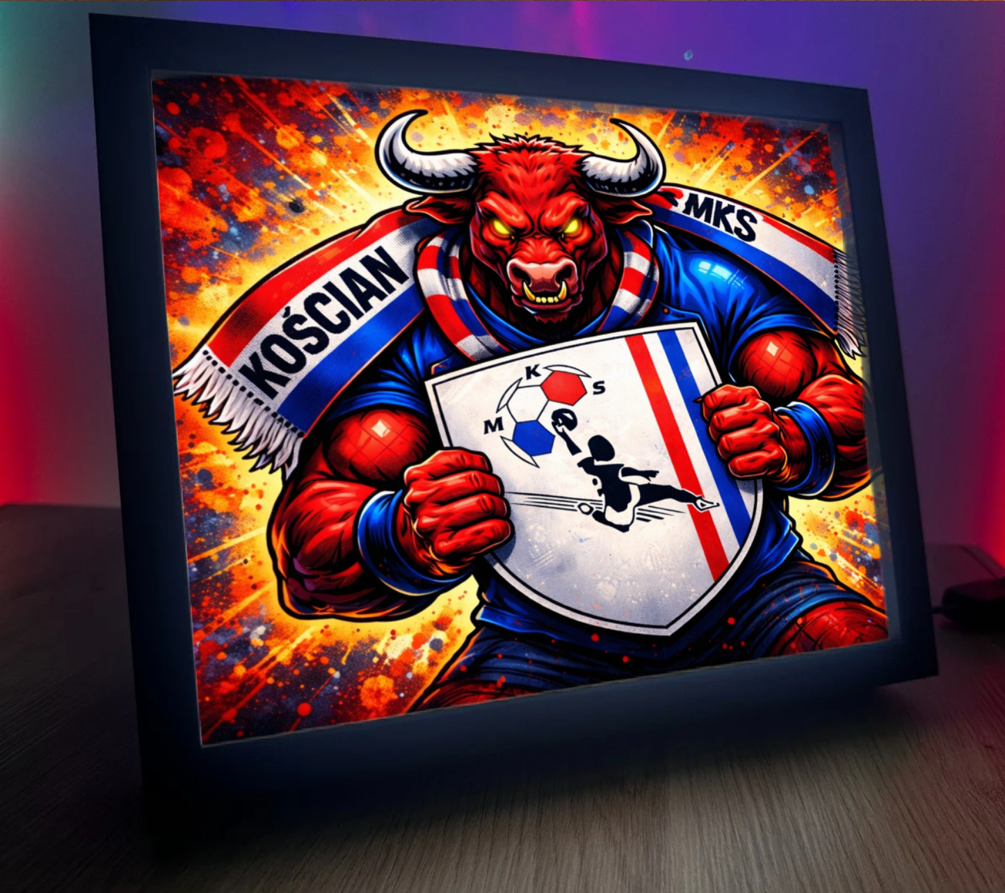 Obrazo Lampka MKS Tęcza Kościan 2