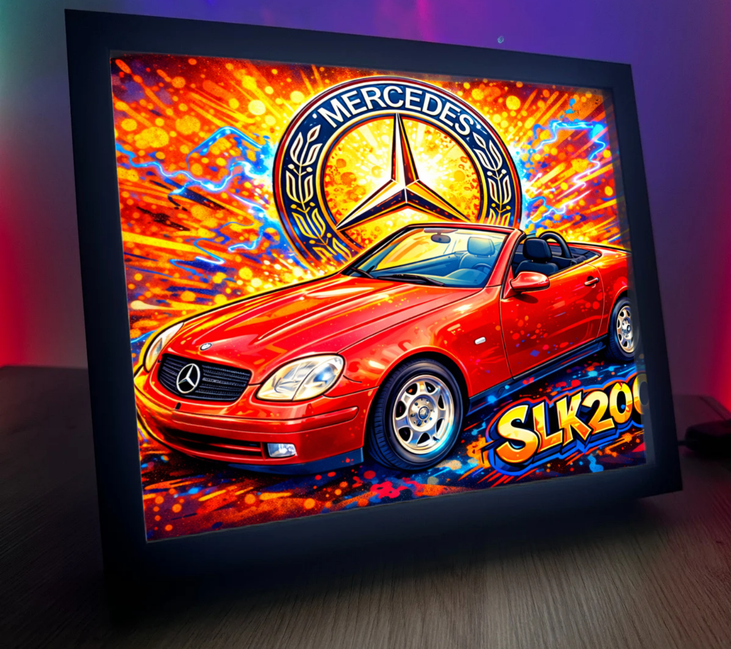 ObrazoLampka Mercedes SLK 200 1