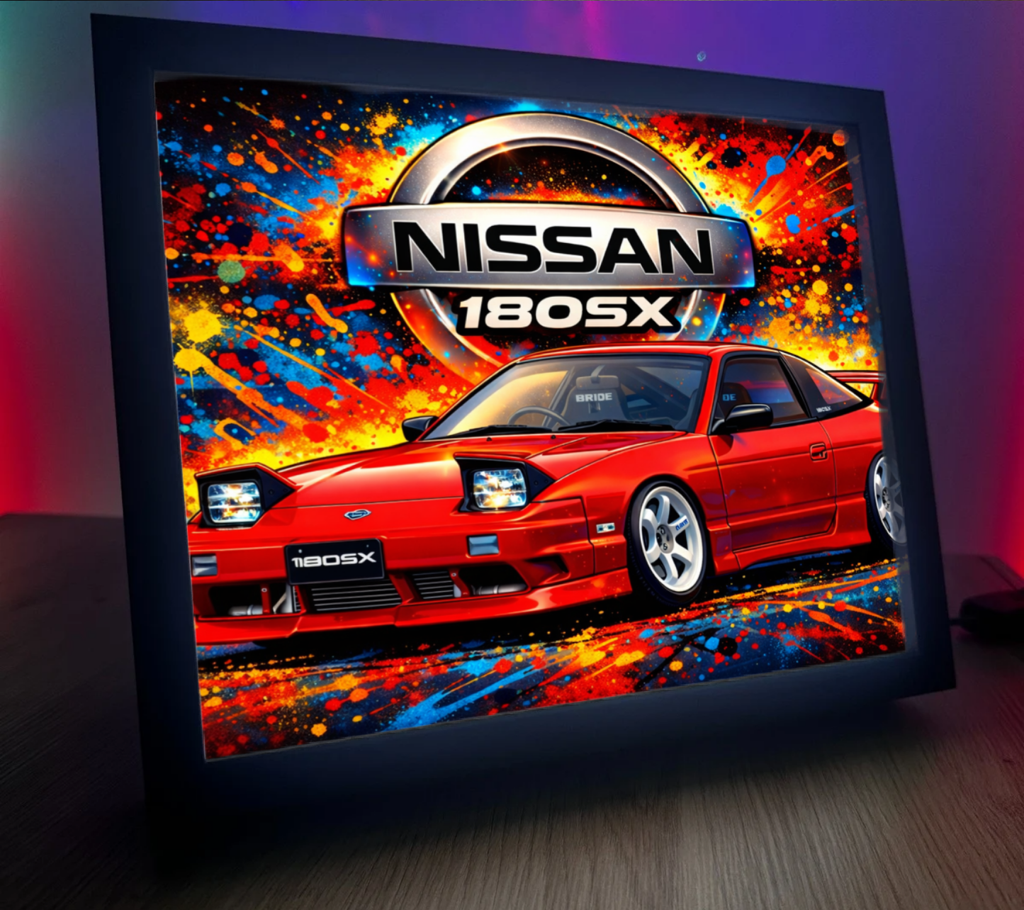 ObrazoLampka Nissan 180sx 1