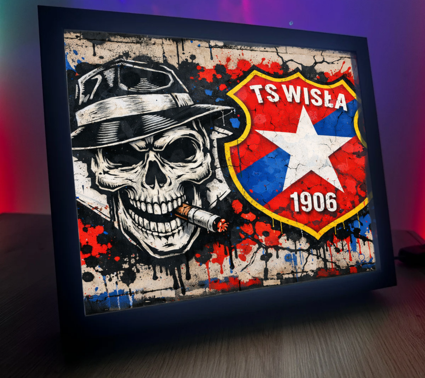 Obrazo Lampka Wisła Kraków 9