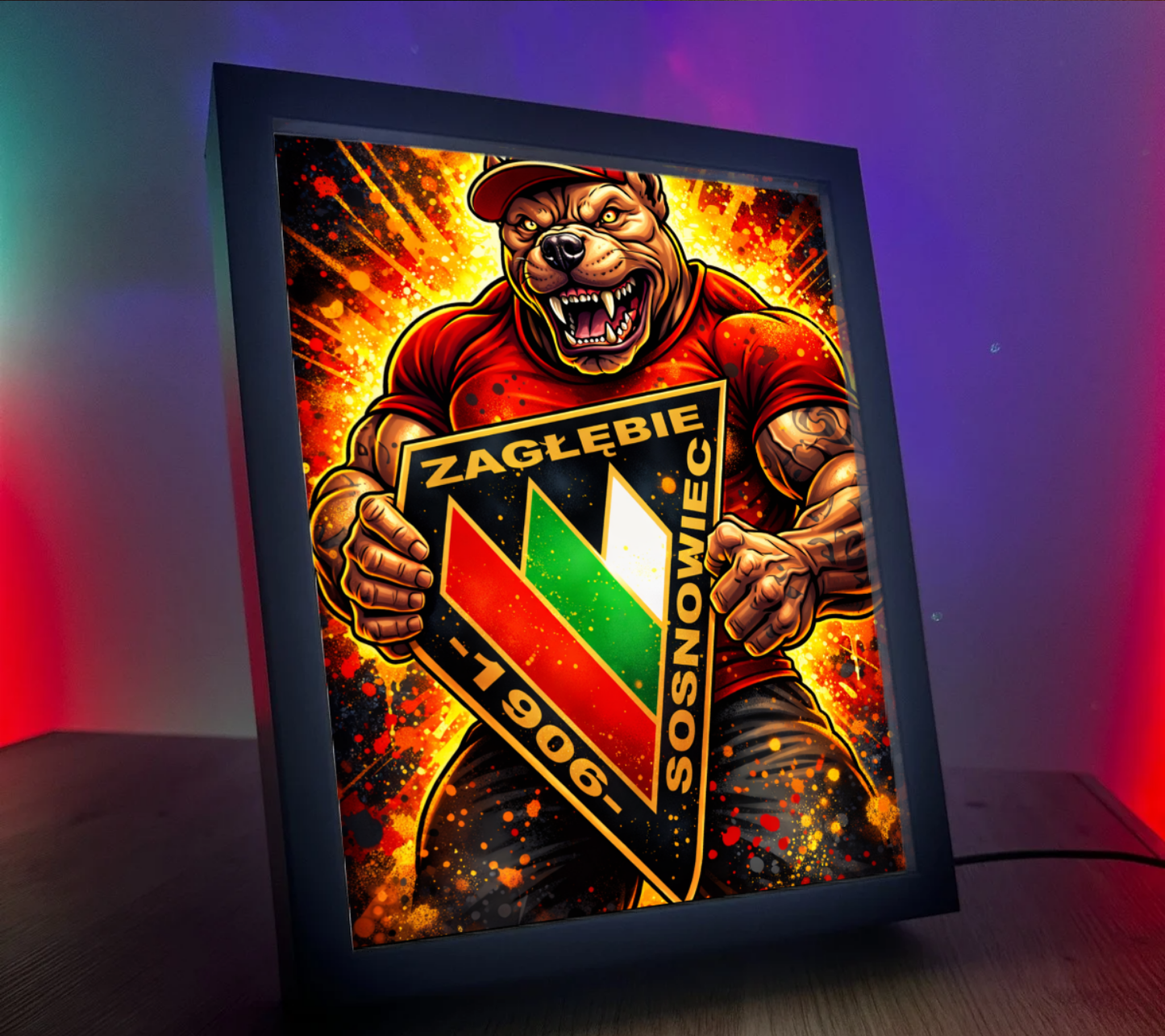 Obrazo Lampka Zagłębie Sosnowiec 2