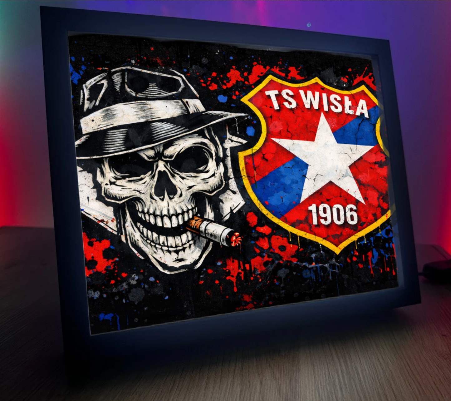 Obrazo Lampka Wisła Kraków 10