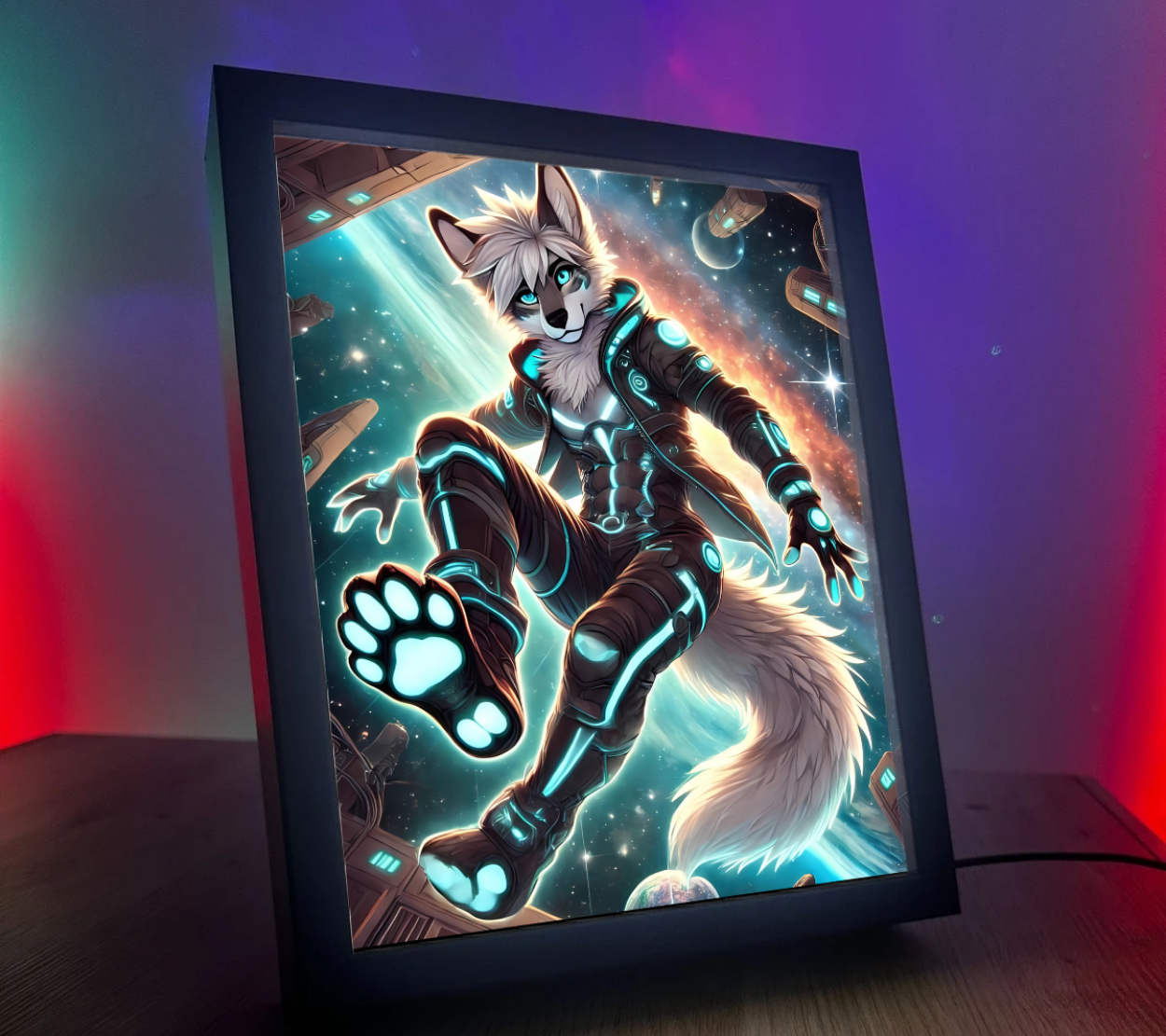 Obrazo-lampka Fursuit 4