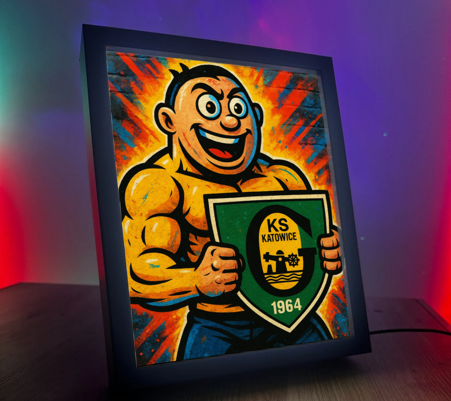 Obrazo Lampka GKS Katowice