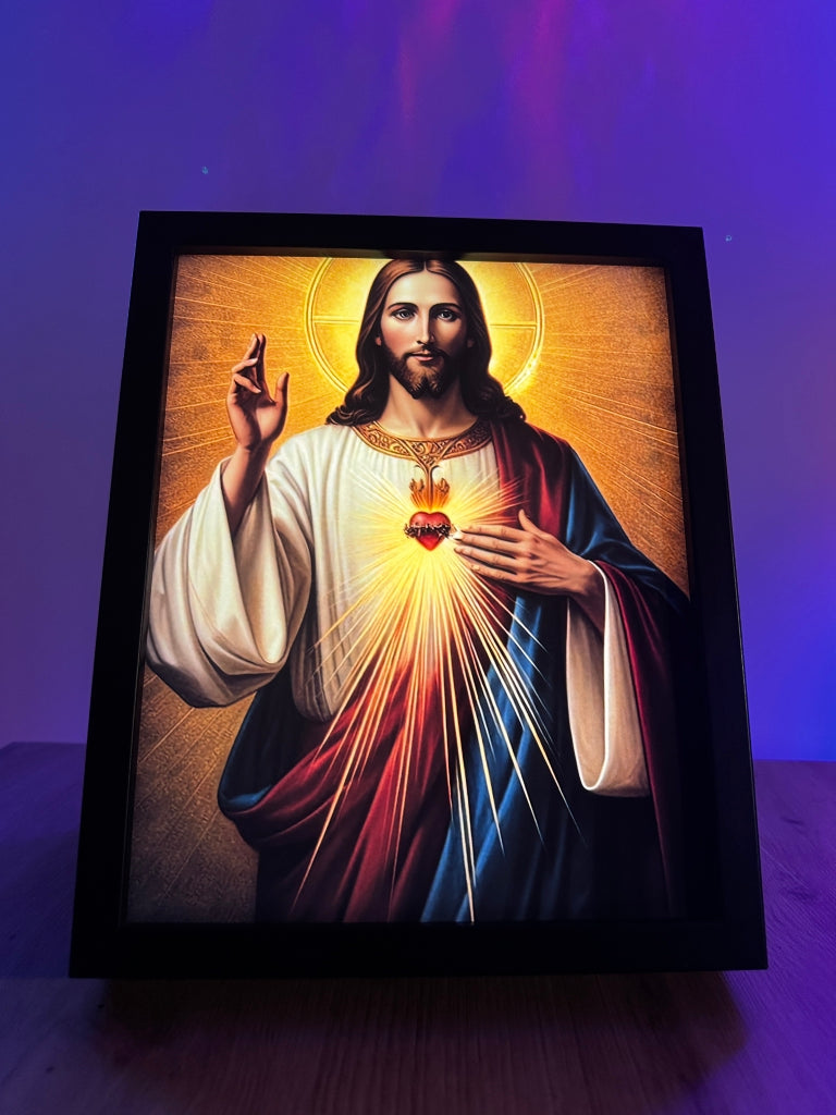 Obrazo-lampka Obrazek Święty śliczny 2