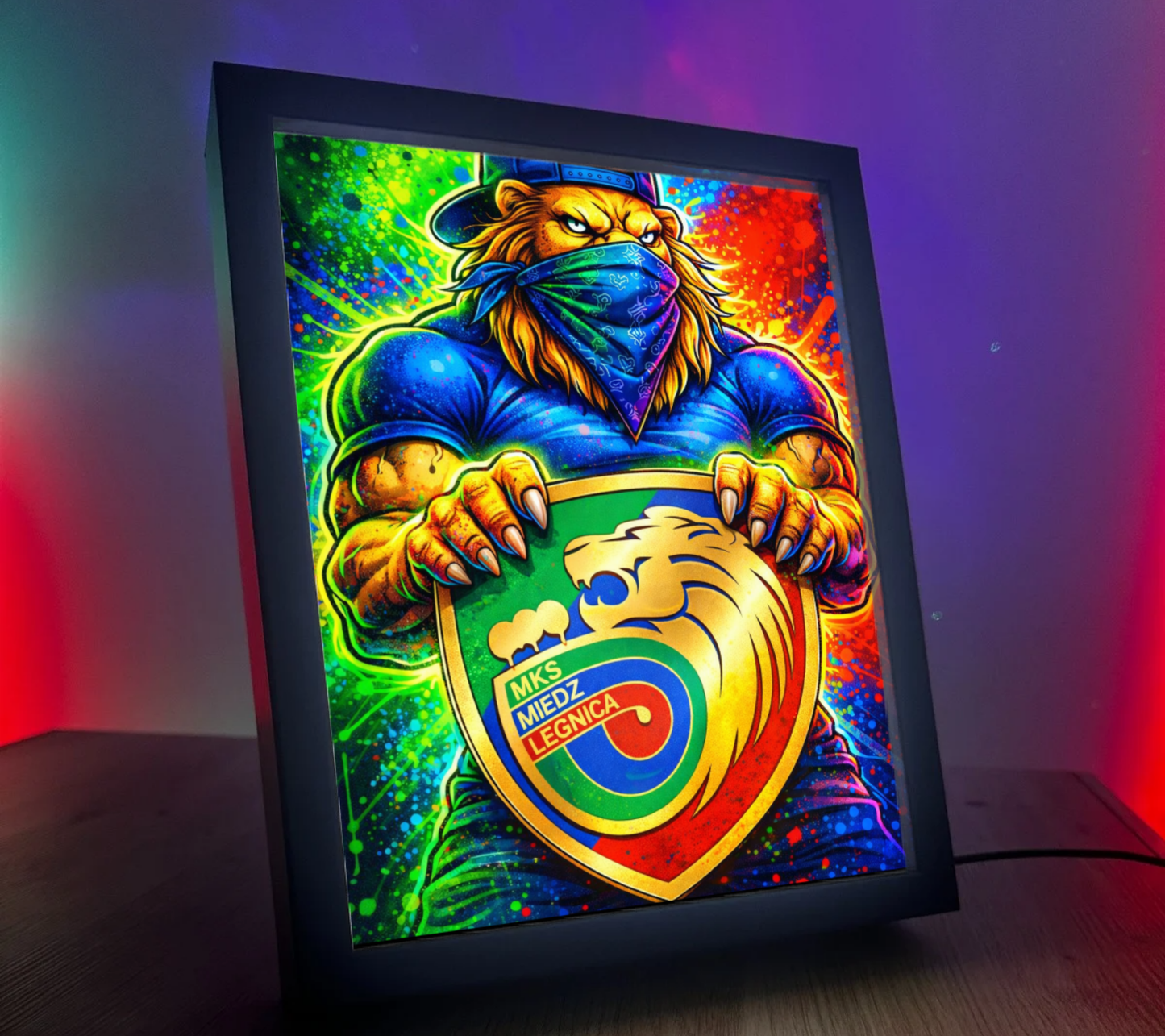 Obrazo Lampka MKS Miedź Legnica
