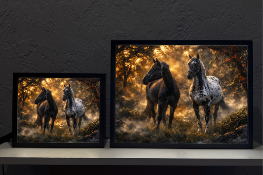 ObrazoLampka Prezent Koń Koniki Horse 3