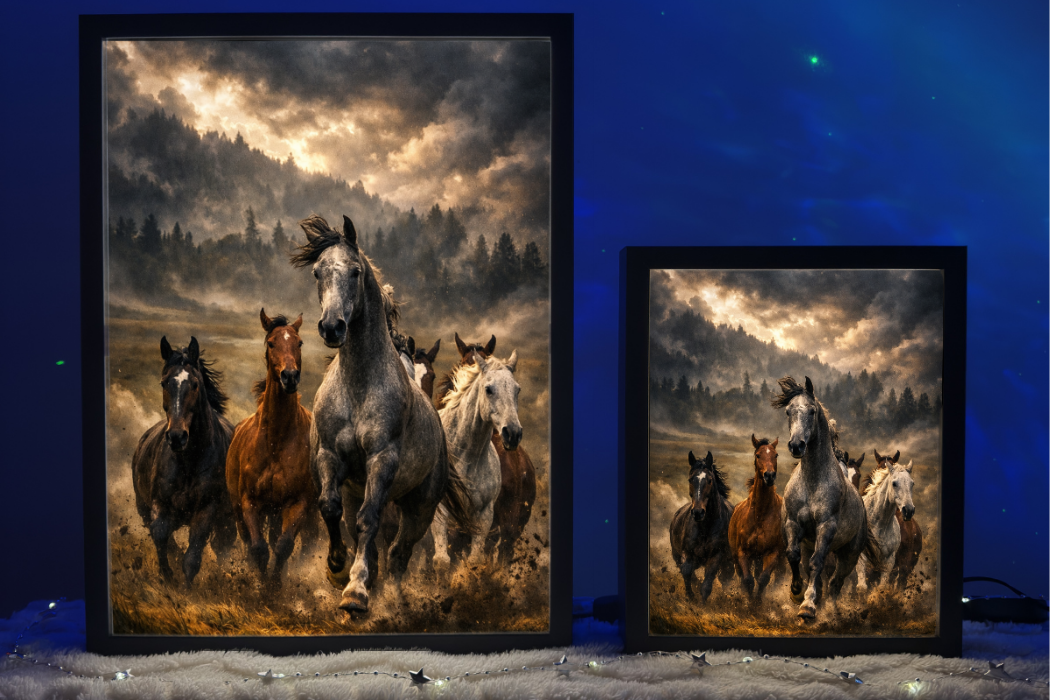 ObrazoLampka Prezent Koń Koniki Horse 10