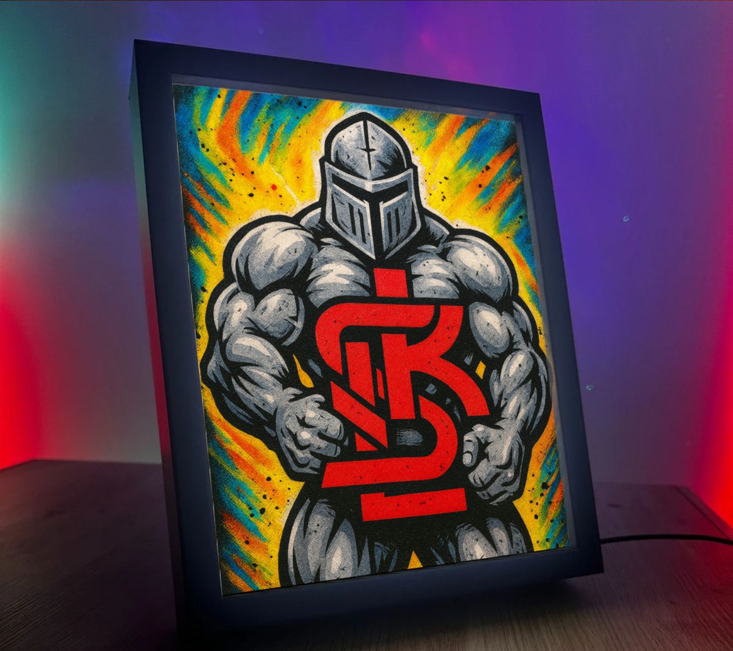 Obrazo Lampka ŁKS Łódź