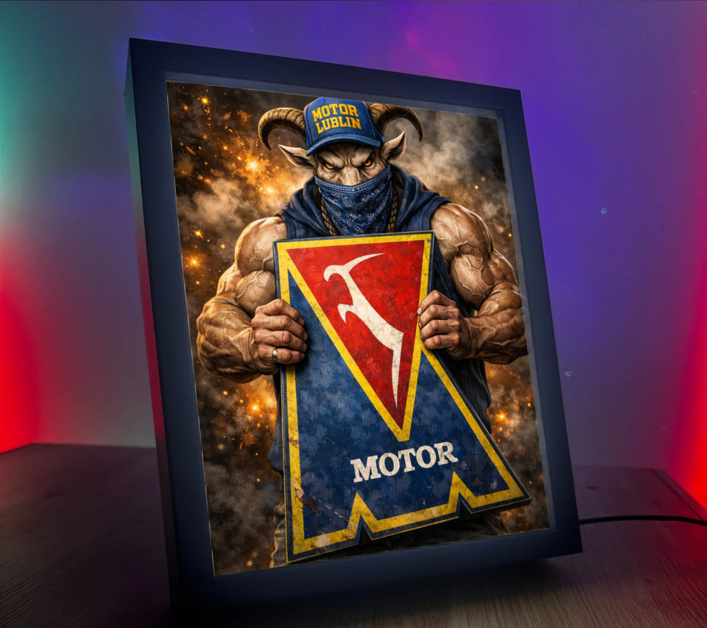 Obrazo Lampka Motor Lublin 2