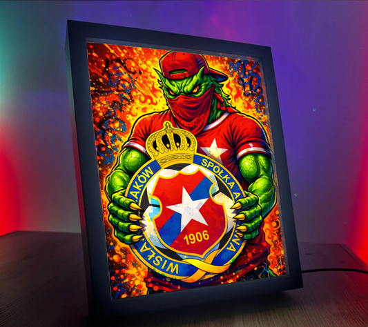 Obrazo Lampka Wisła Kraków 2