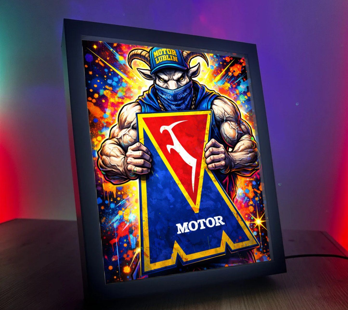 Obrazo Lampka Motor Lublin 1