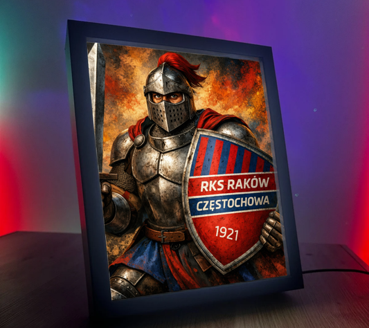 Obrazo Lampka RKS Raków Częstochowa 1