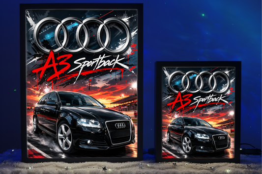 ObrazoLampka Prezent Lampka Nocna Audi A3 Sportback 1