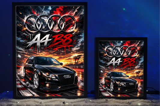 ObrazoLampka Prezent Lampka Nocna Audi A4 B8 2